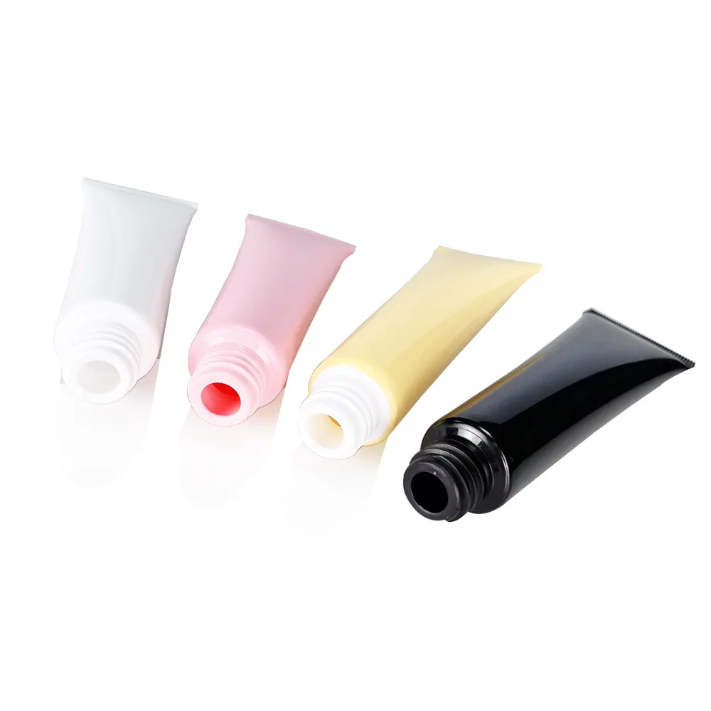 Factory Price cosmetics plastic tube with pump airless cream pump tube