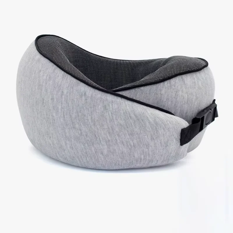Hot selling high quality ergonomic memory foam   pillow U-shaped travel pillow portable and adjustable suitable for young people