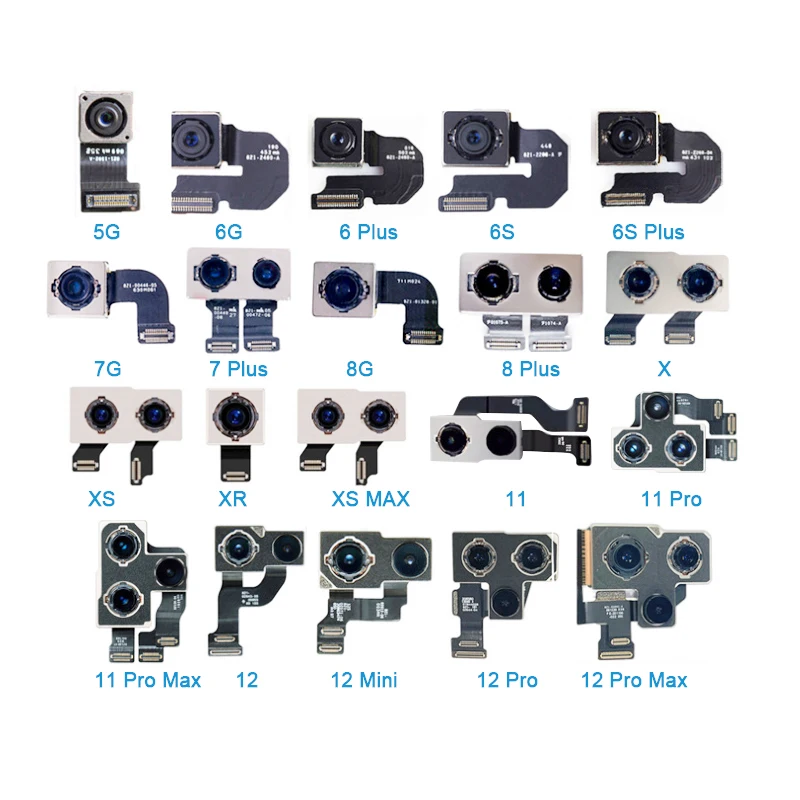 Replacement Phone Small Parts Lcd Display Volume Buzzer Speaker Charger Power Flex Back Front Camera Vibrator for iPhone