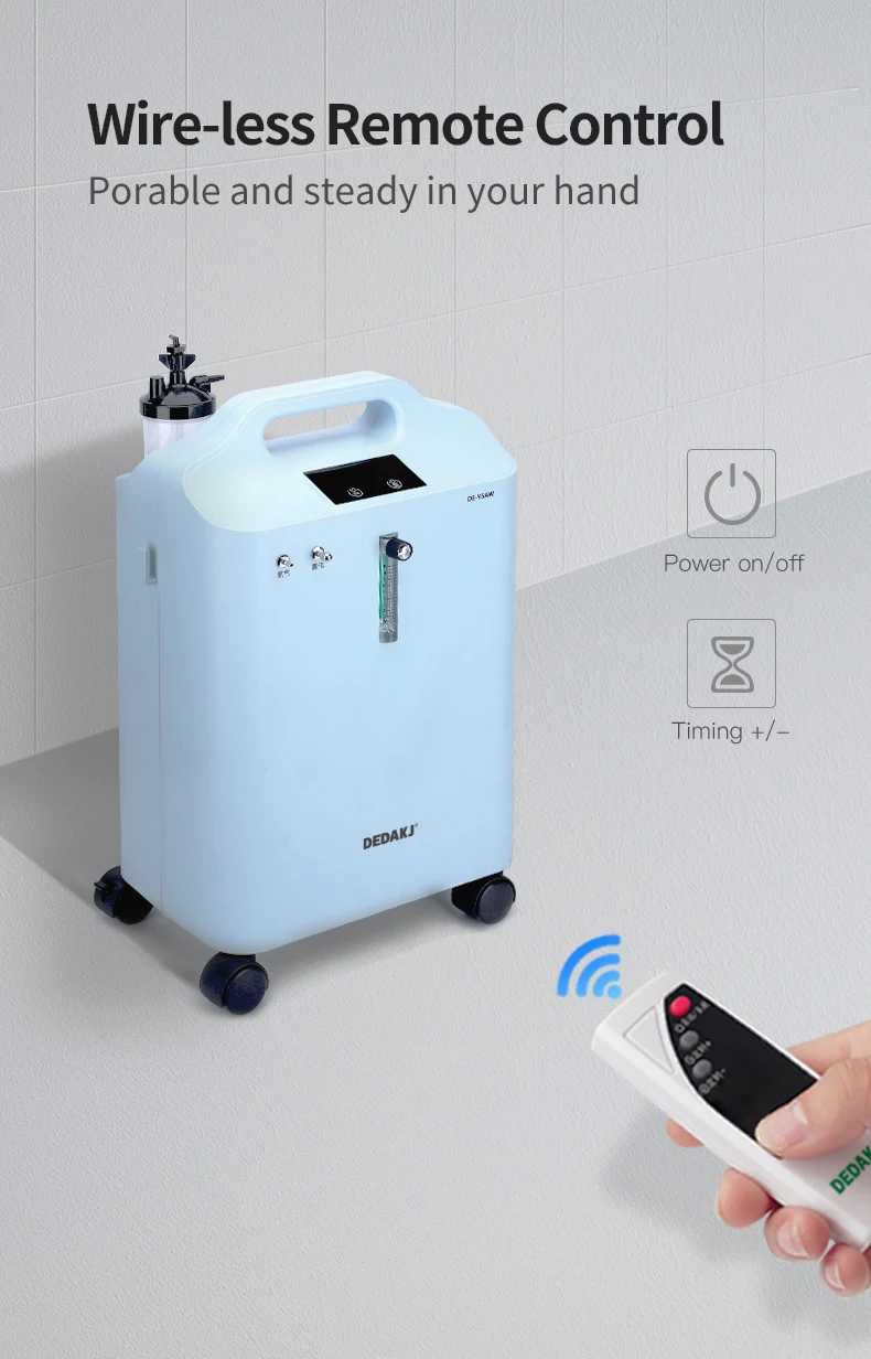 High Durability Factory Directly High Quality  nebulizer machine Oxygen Generator 5L medical oxygen concentrator