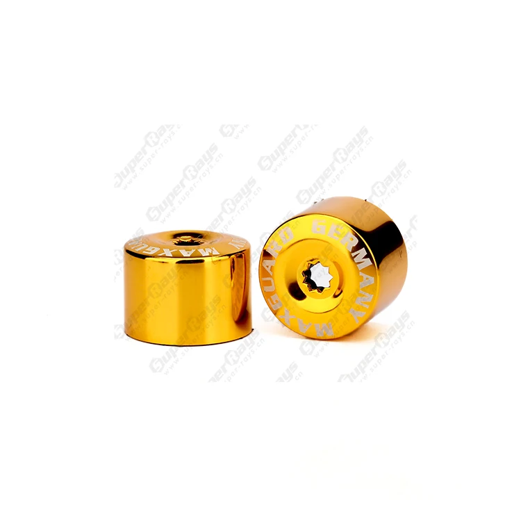 NC01-GOLD, гайка колеса & болт крышки, золото, единица измерения-сантиметр шт, алюминий, Hex17,19,21 мм