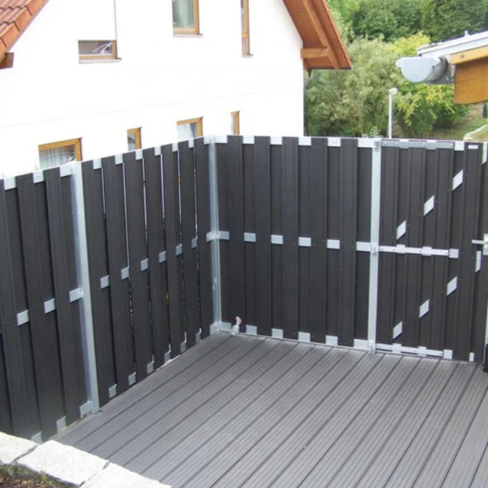 Wholesale Easy Installed Wood Plastic Composite Outdoor Fence Panels