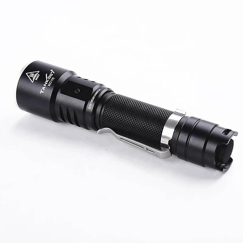 Tank007 xml high focus Chinese rechargeable USB guidesman torch lamp tactical led power bank flashlight for hunting