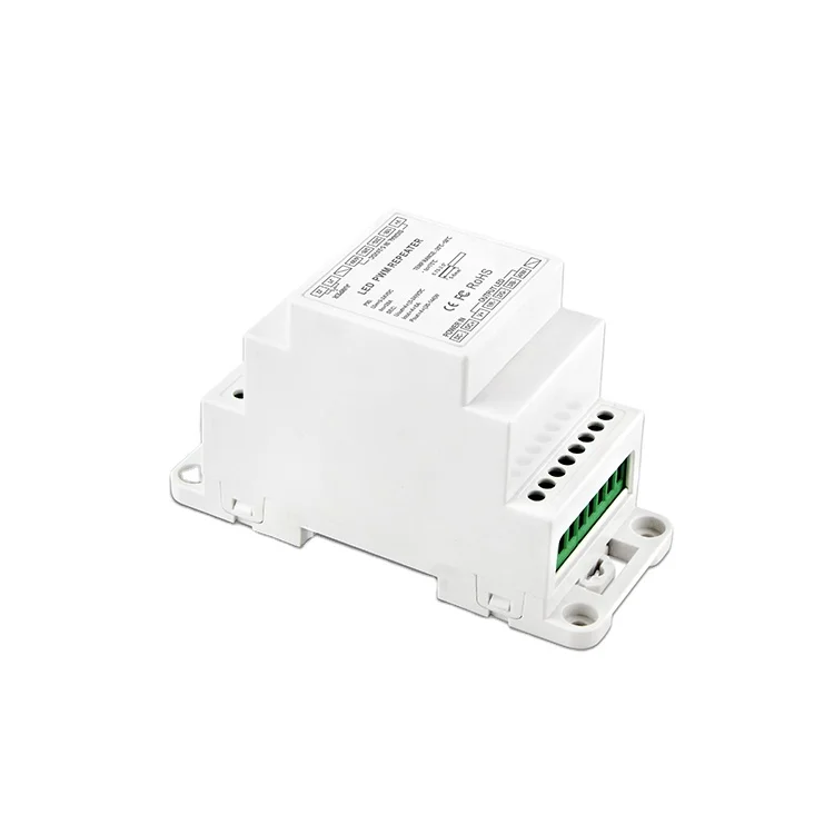 BC-964-DIN Suitable for synchronous control of different LED lamps DIN RAIL 4CH Power Repeater