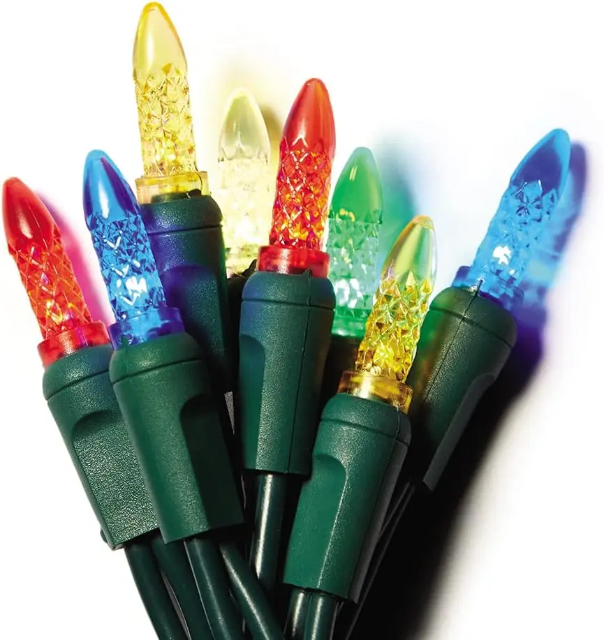 UL Multi  M5 LED Faceted Christmas Mini Light Christmas tree lights