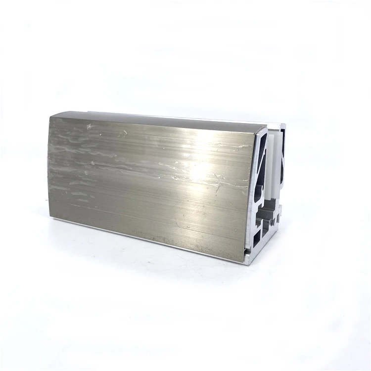 Handrail bracket aluminum accessories u channel base for balcony glass railing