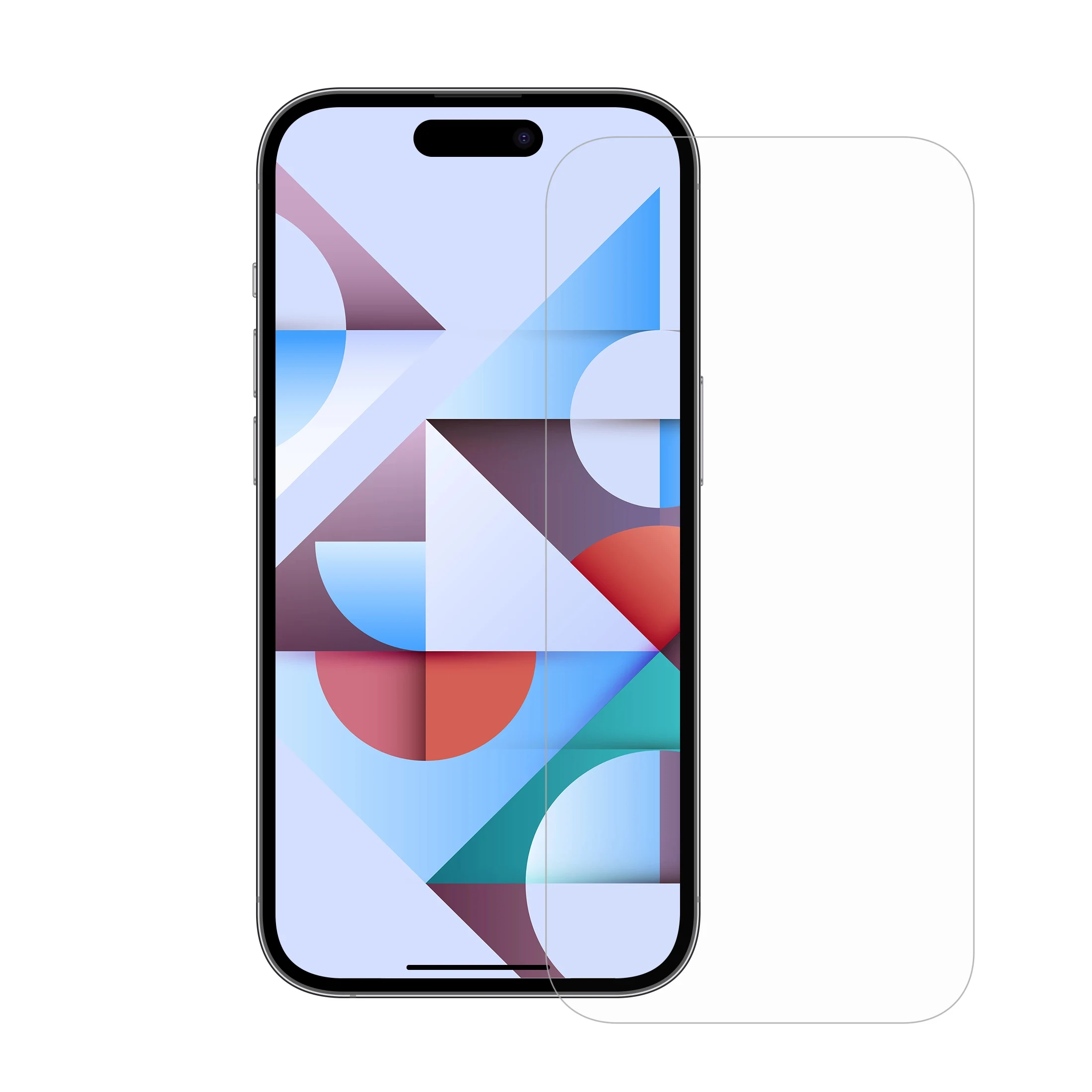 in stock  wholesale  full cover clear no bubbles 9h for iphone 15 15 pro max 14 pro max glass screen glass protector