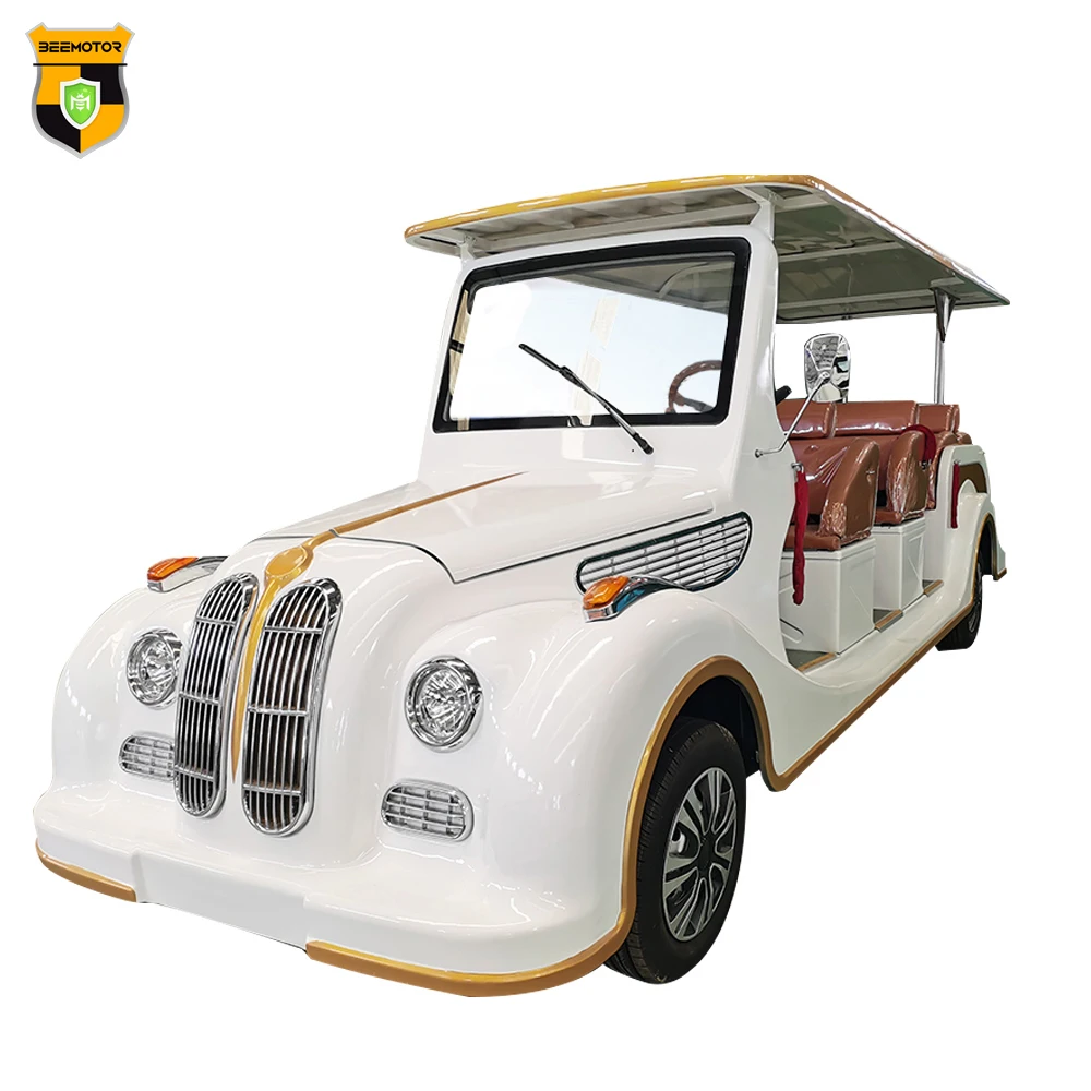 14 Seat 72V Retro Sedan Cart Classic Vintage Electric Cheapest Golf Vintage Car Class