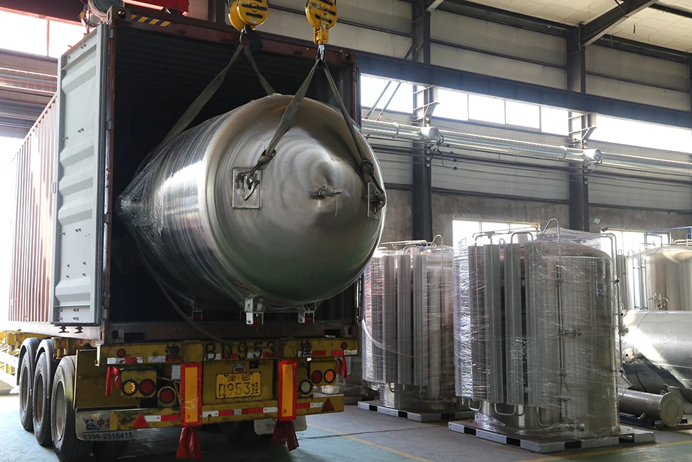 Support Customization Stainless Steel Liquid Cryogenic Storage microbulk co2 tank