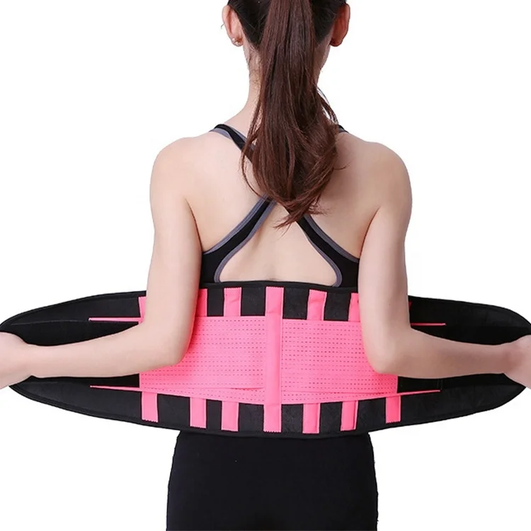 
3011 Workout Slimming Belly Support Adjustable Waist Slimmer Belt Waist Trimmer Neoprene Waist Belt 