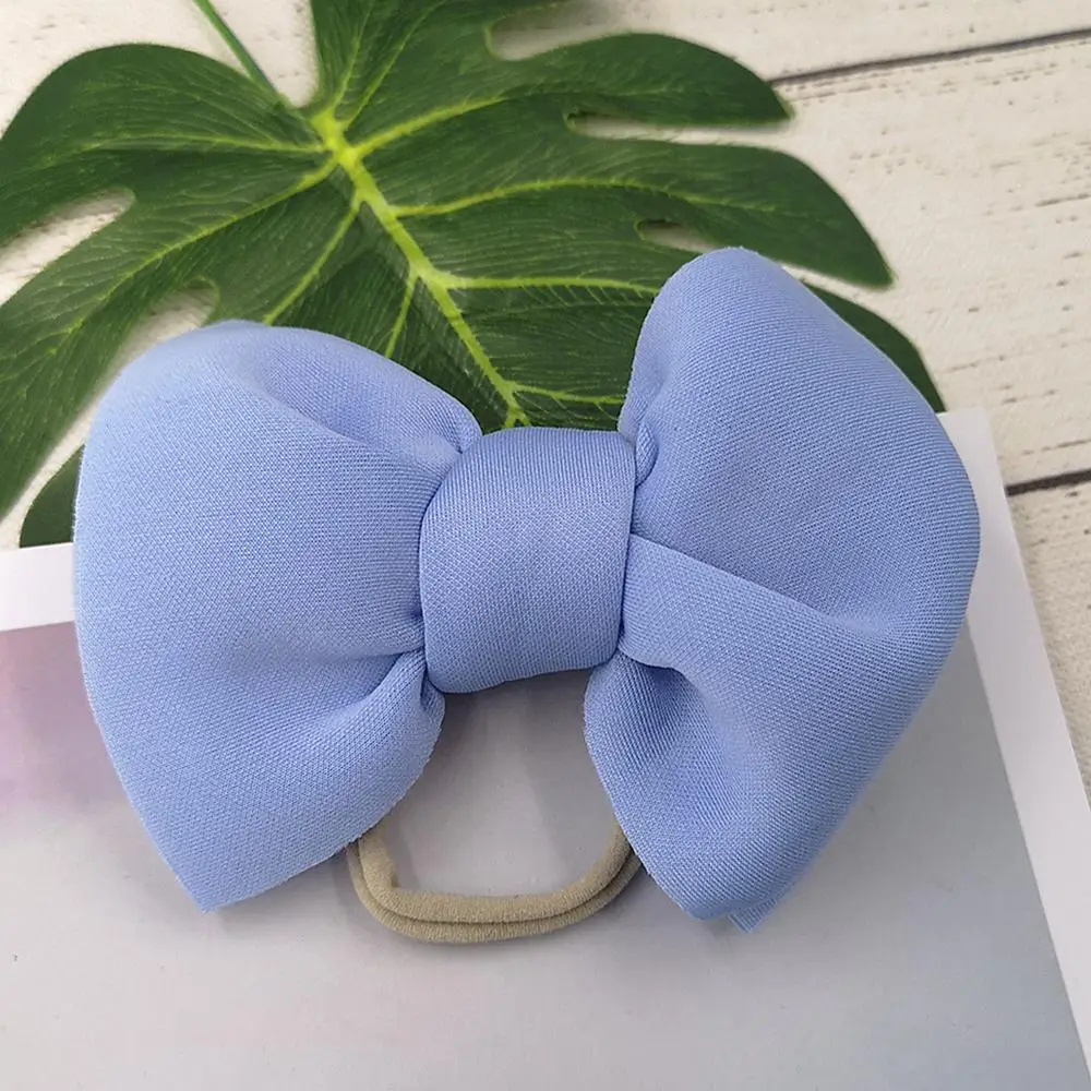 
20 Colors Baby Girl Space Cotton Headband Fashion Soft Candy Color Bohemian Bow Girl Infant Hair Accessories Headband 