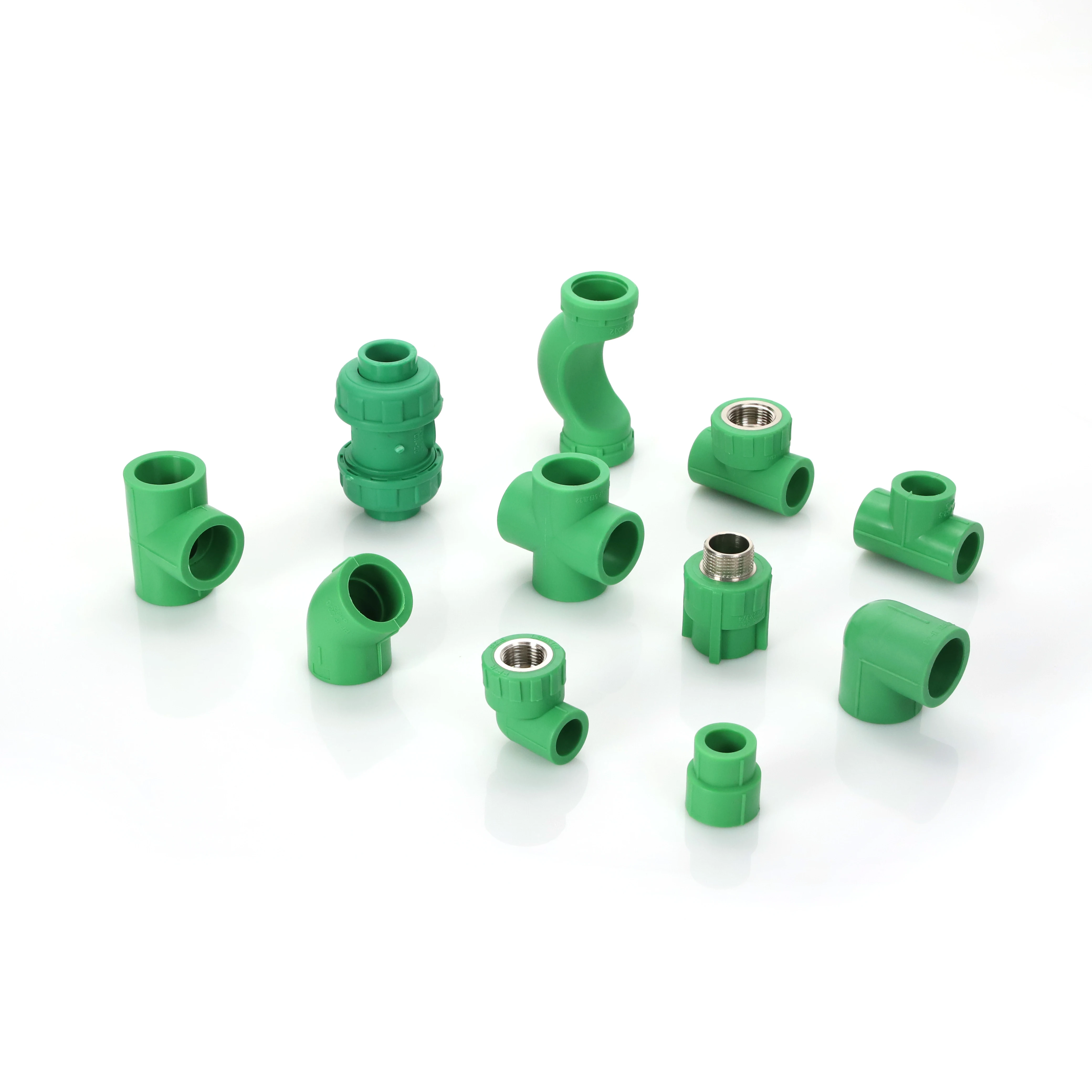 plastic plumbing material ppr pipe fittings high pressure hot cold water ppr pipe fittings