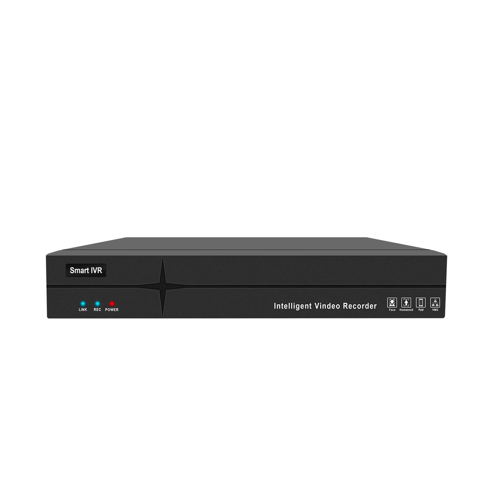 Видеорегистратор JideTech, 10CH, NVR
