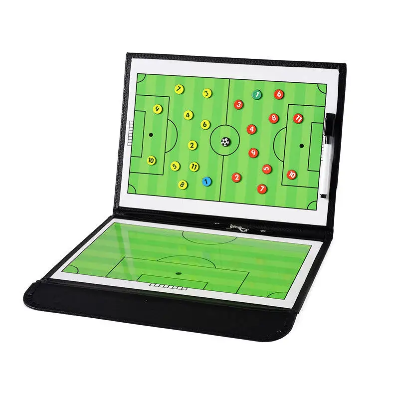 High Quality Foldable Football coach board Soccer basketball Coaching Board with Pen Football Training Equipment