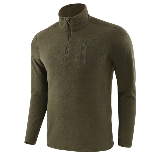 Men Outdoor Tactical Military Combat Army Micro Fiber Fleece Pullover Sweatshirt