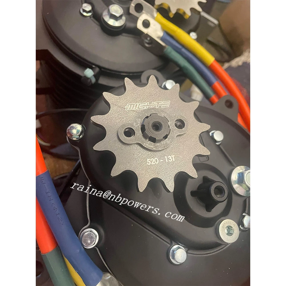 QS 138-C 3000W 72V 100KPH Mid drive motor power with spline shaft