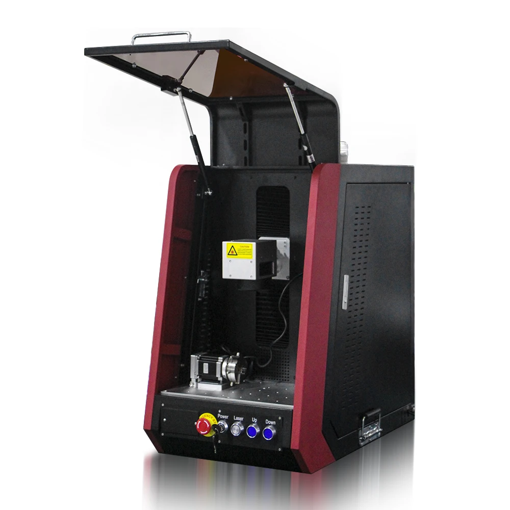 Factory gold silver jewelry rings laser marking engraving printing writing machine with CE