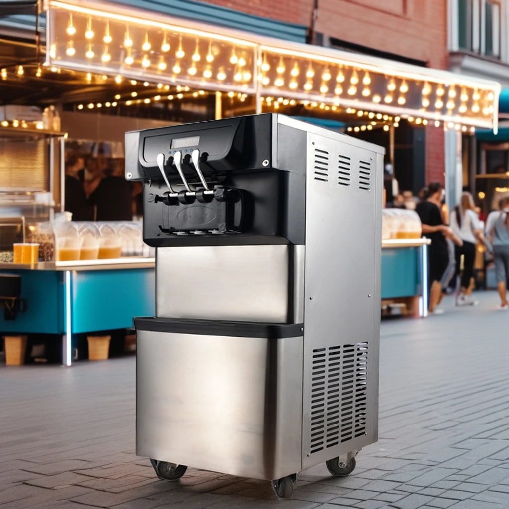 China Supplier CE Certificate 2+1 Mixed Flavors Ice Cream Machine/ Ice Cream Making