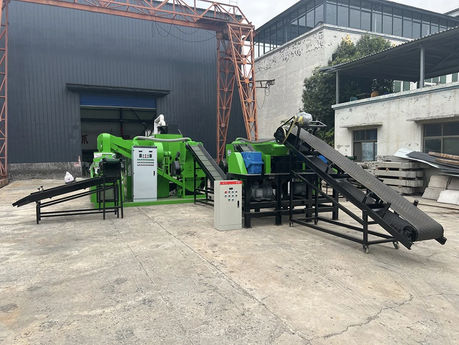 Hot Saling cheap scrap metal copper copper & aluminum coil ac radiators recycling copper wire granulator machine wire recycling