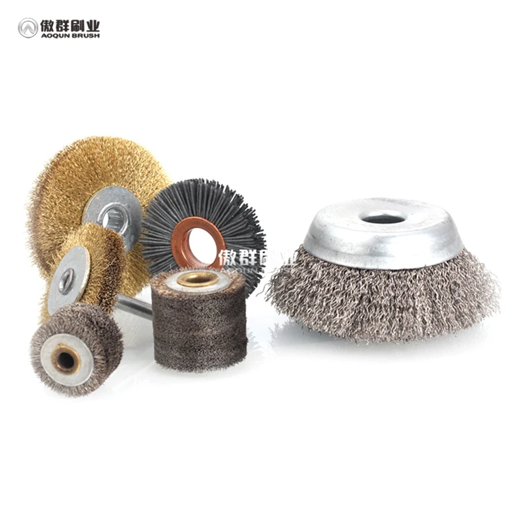 OEM Wire Brush Double-ended Copper Pipe Cleaning Brush Internal And External Reamers Pipe Cleaners Deburring Pipe