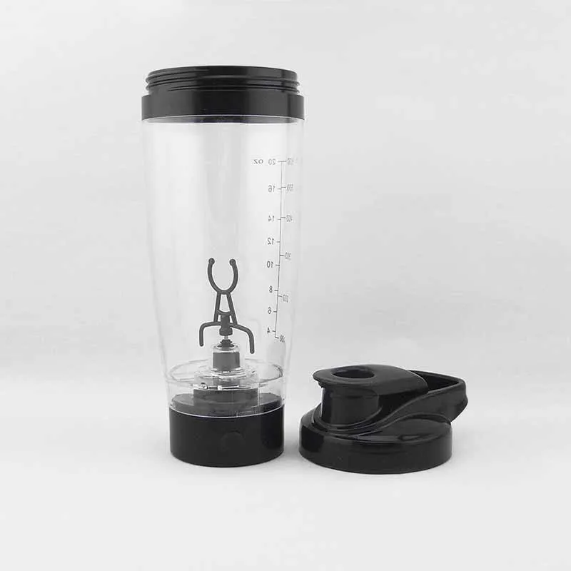 500ml Shaker Bottle Electric Vortex Mixer Cup Battery Operated for Coffee Protein Shakes Milks