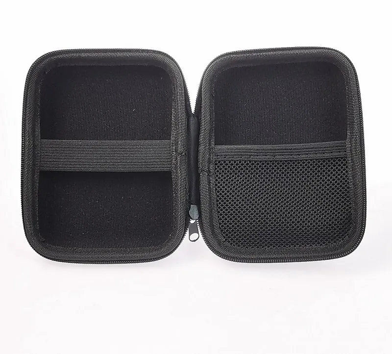Promotional Zipper Earphone Eva Case Leather Style Multi Case with PU material for LOGO OEM