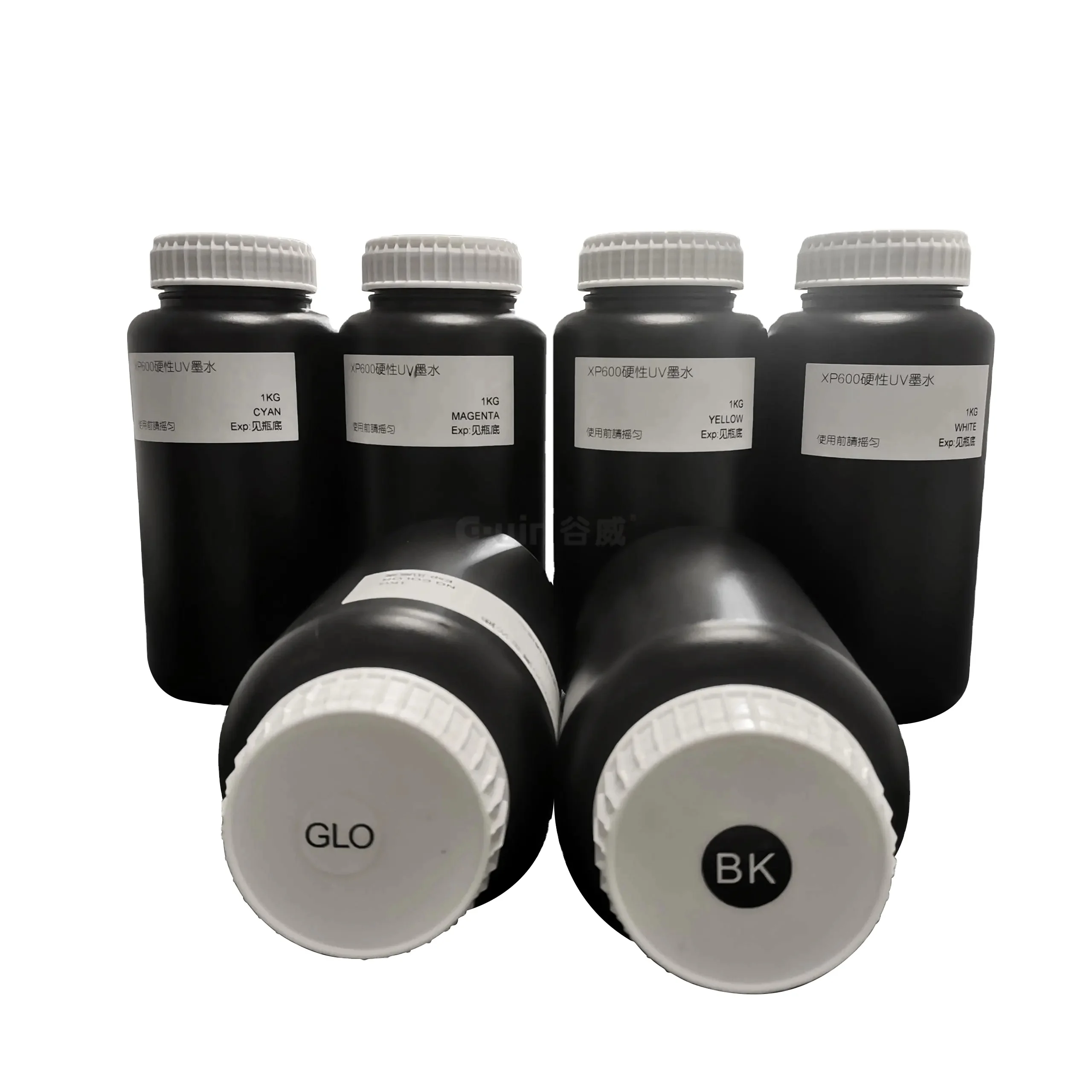 Good quality uv ink for Ricoh G5 G6 Konica printhead UV curing ink for Flora Docan Dinli Kingt UV Flatbed printer