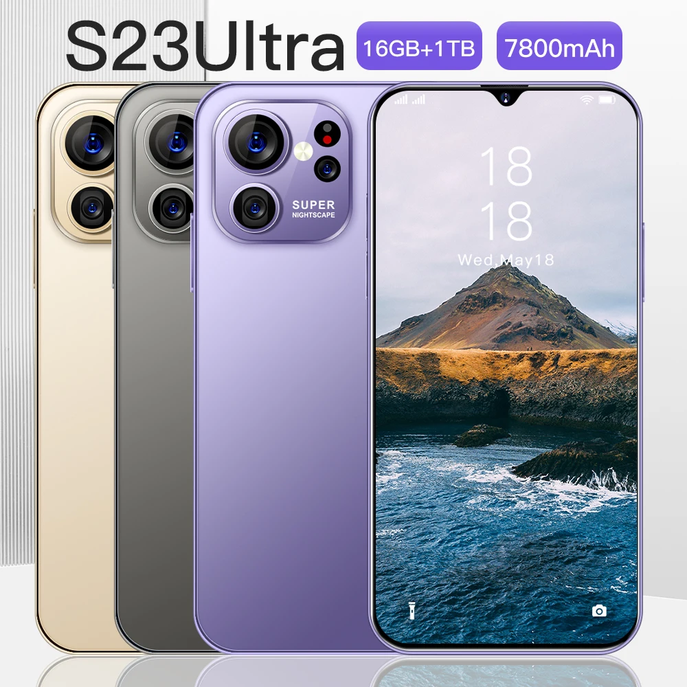 Strong 10 Core Processor 5g Phones Mobile Phone Dual Sim Hot Sale Fingerprint Card Phone