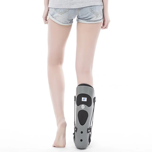 Adjustable Ankle Foot Orthosis Immobilization Knee Joint Fixed Foot and Ankle Brace