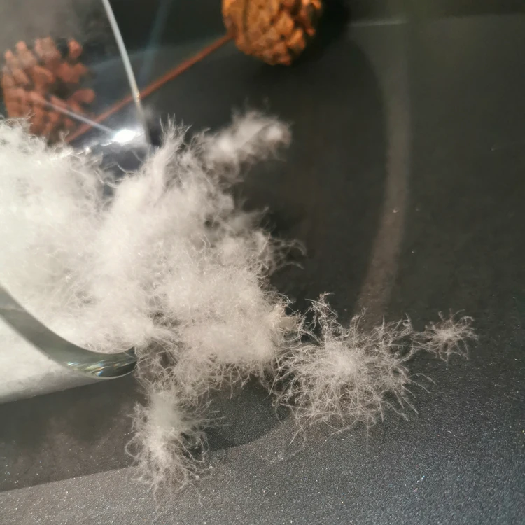 
Top Guality 95% Big Washed Muscovy White Duck Feather Down 