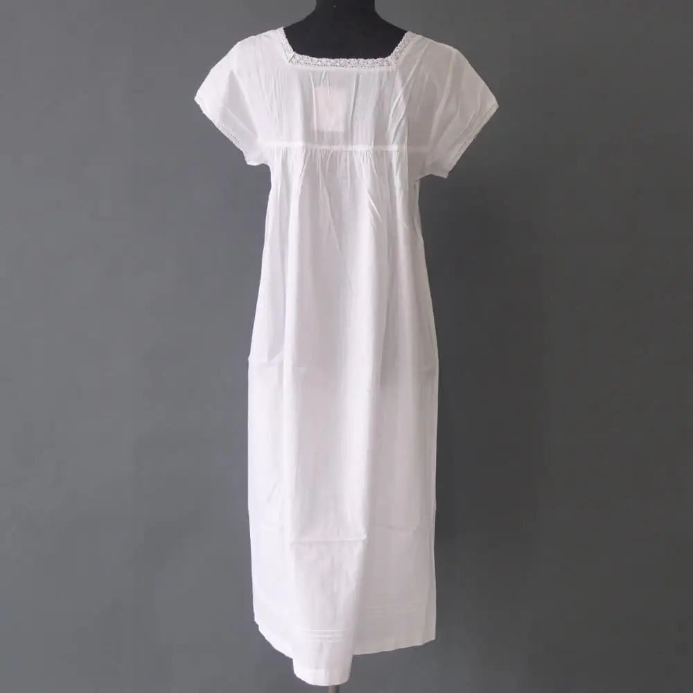 high capability factory direct sale factory cotton ladies nightgown