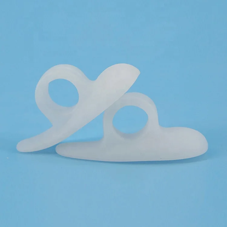 OEM ODM 2,5 см x 6 см разделитель массажер разделитель Распорки растягиватель силиконовый разделитель для пальцев ног