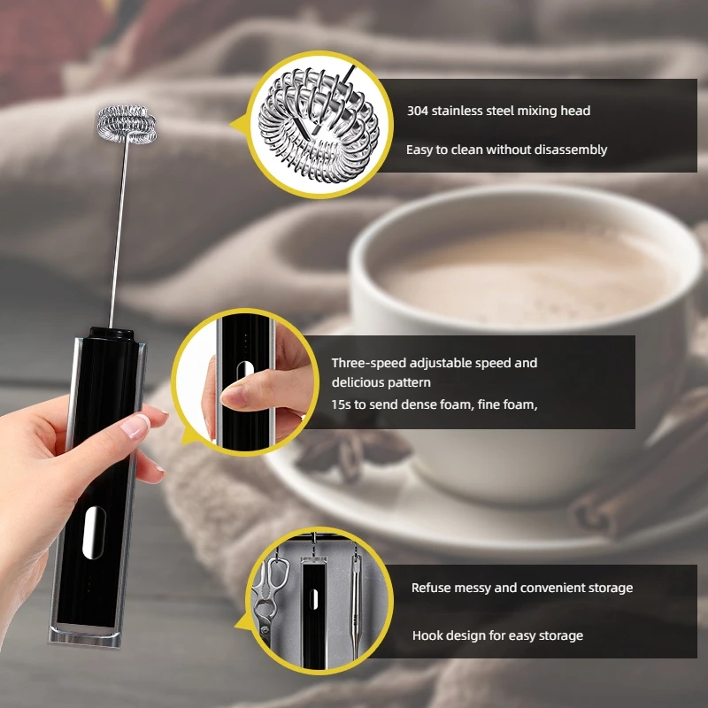 Mini Milk Powder Egg Beater And Coffee Meixer Whisk Hand Blender Electric Mixer Handheld Mixer Frother For Coffee