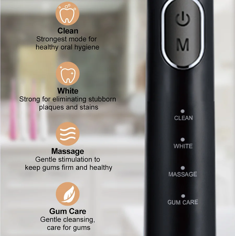 2022 visual electric toothbrush WiFi borescope oral endoscope camera dental borescope electric toothbrush for Android iPhone