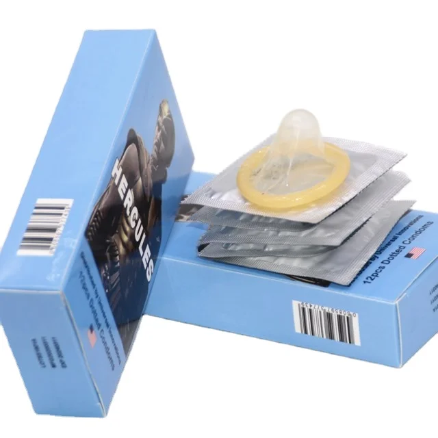 CE ISO SABS OEM Design Plain Dotted Ribbed 3in1 Natural Rubber Latex Male Condoms for Men