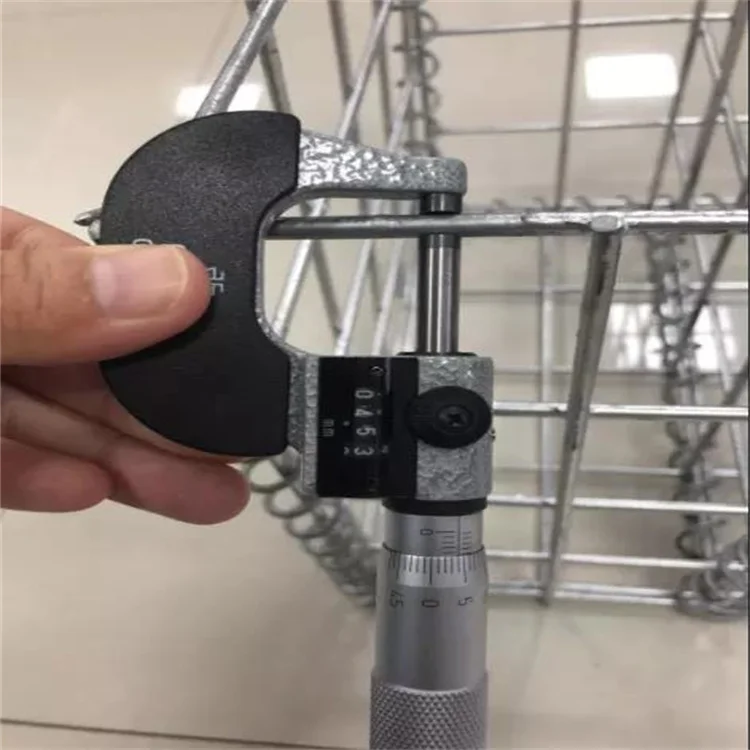 High quality 2x1x1 gabion box galvanized gabion wire mesh welded stone cage mesh/gabion cage