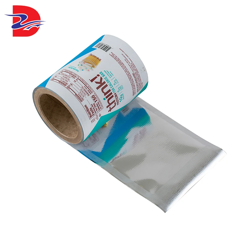 Reliable And Good Internal Aluminum Plating Transparent Clear Flat Bag Food Cold Cheese Laminate Packaging Film