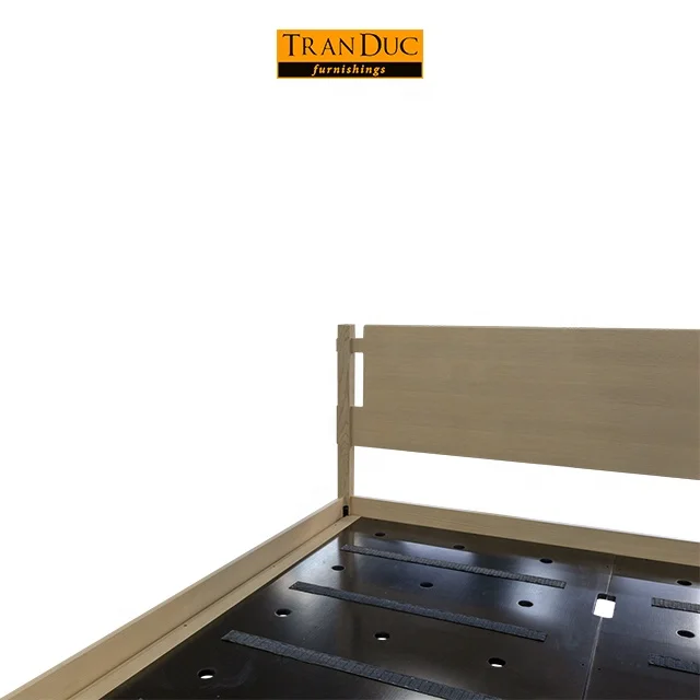 
King headboard and bed base with drawers for hotel furniture 5 star 