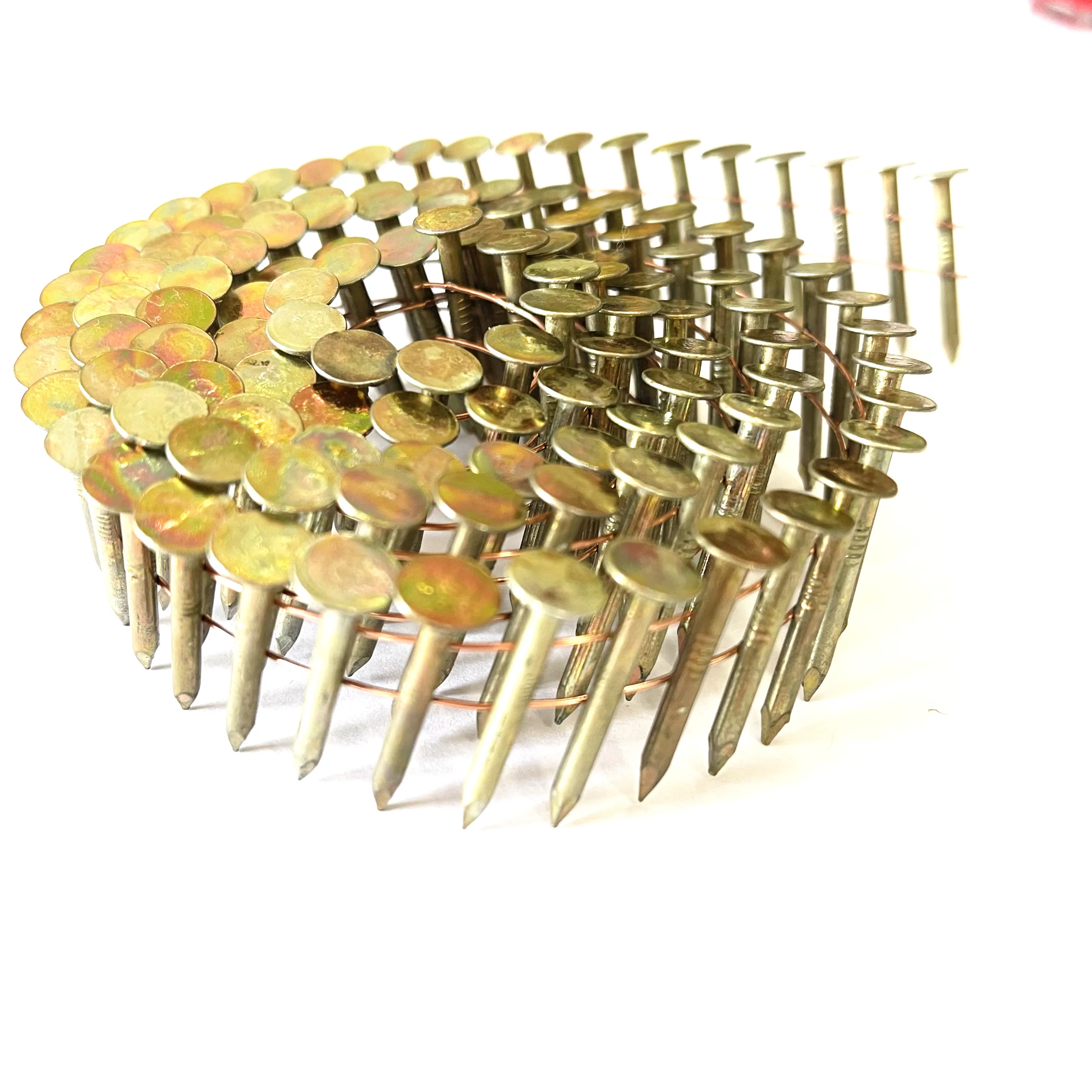 roofing coil nails collator machine 1 1/4 galvanized roofing clout nails 2 3/8 for construction