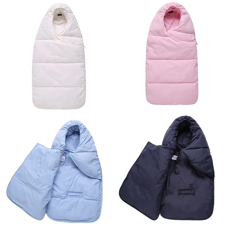 OEM wholesale warm ultra-soft fluffy new born infant sleeping bags baby sleep sack