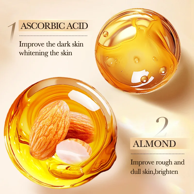 500mL Body Skin Care Almond Perfume Moisturizing Body Wash Scrub Exfoliating Shower Gels