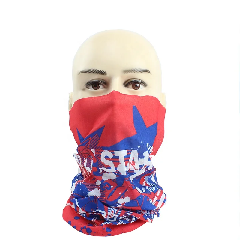 Outdoor Fishing Neck Gaiter Bandana Facemask Sports Scarf Tube UV Face Mask for Workout Yoga Running Hiking Riding Motorcycling