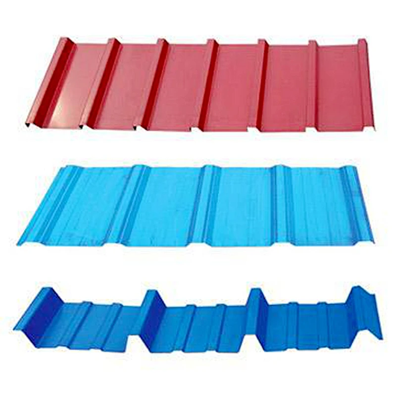 DIN JIS DX51 Ral Color Zinc Coated Iron Metal Plate Corrugated Galvanized Steel Color Roof Panel Sheet