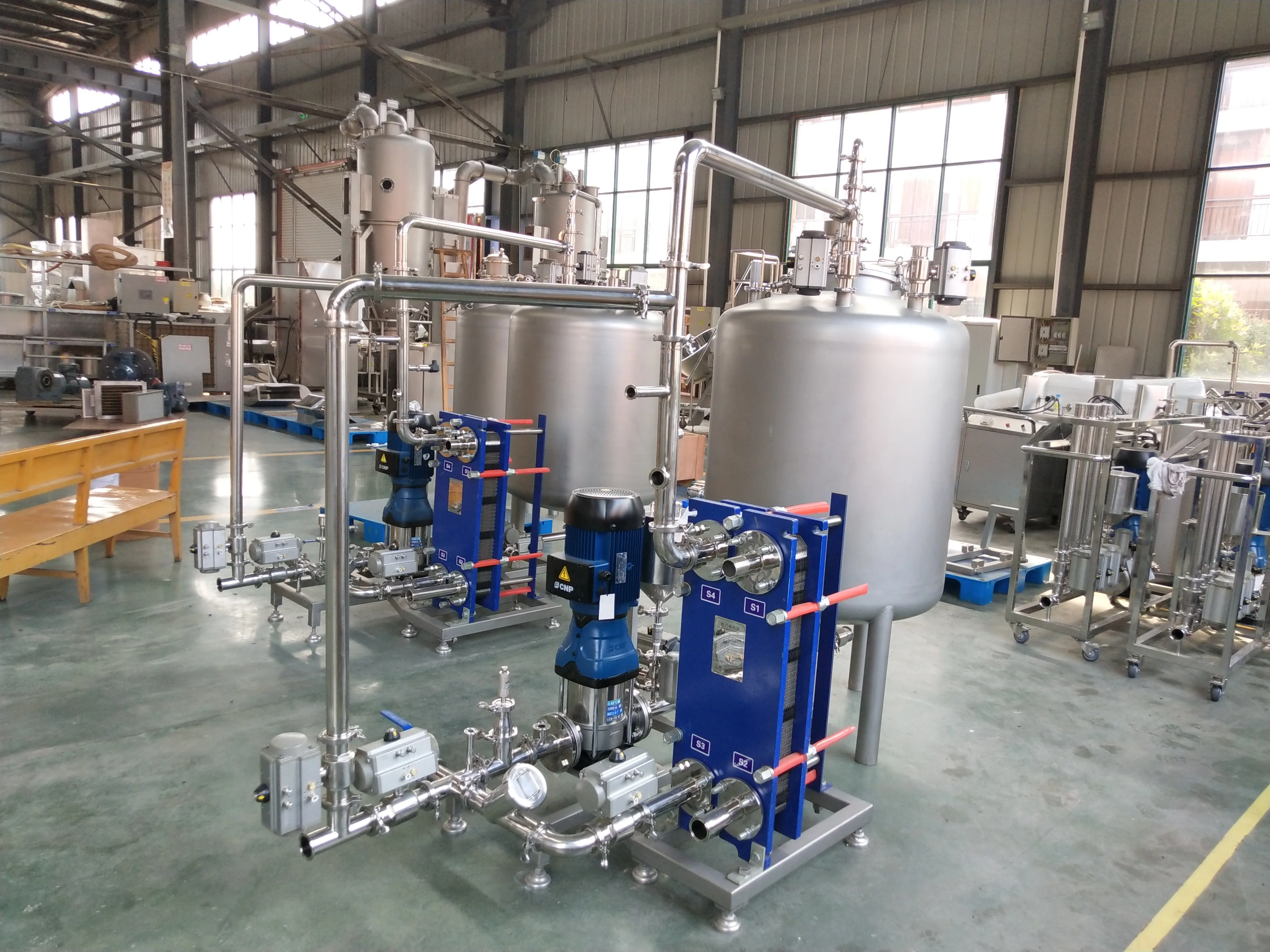 Cheap High Pressure moveable Cleaning Station for Pharmaceutical Machinery