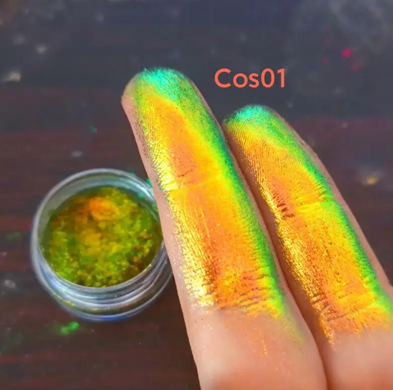 Chameleon 15 Colors Smooth Powder Eye Shadow Highly Pigmented Vegan and Cruelty-free Private Label Color Intrigue Eye Shadow