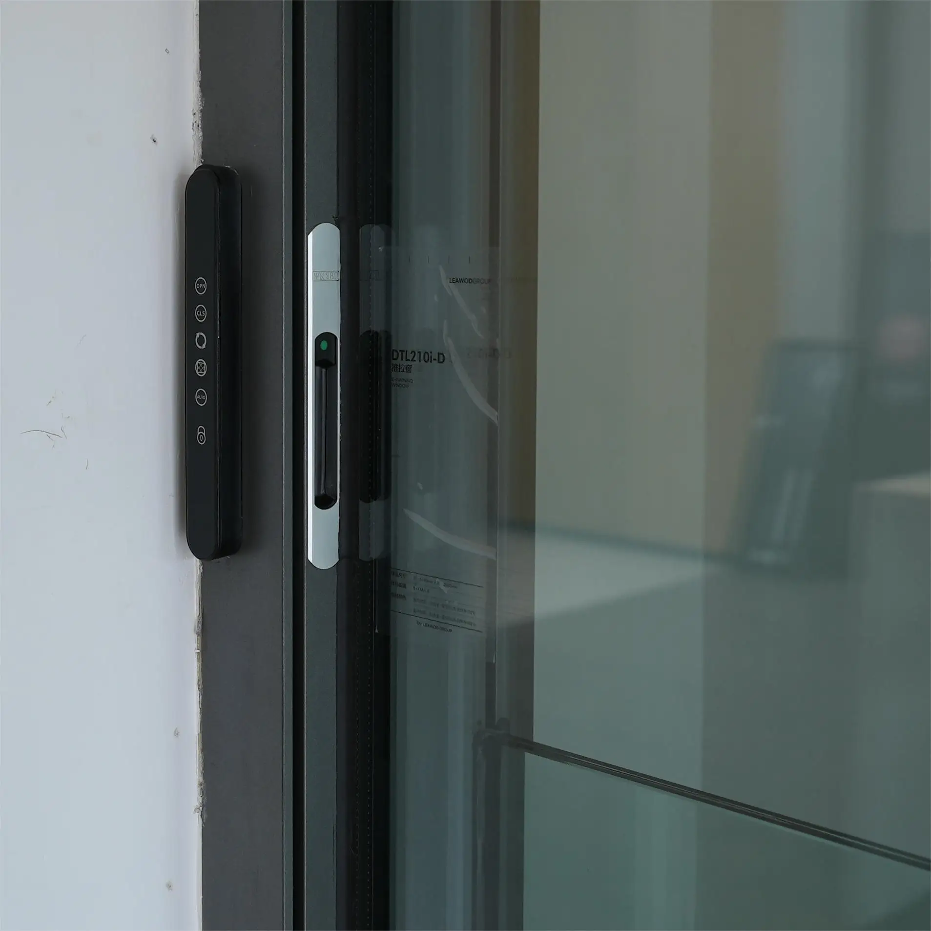 Door Aluminum Electric Intelligent Glass  Conference Room Electric Sliding Aluminum Alloy Door Automatic Smart Sliding Door