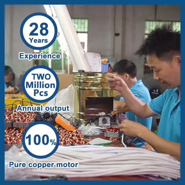 BOQI OEM Cheap 18 inch Standing fan Electric 16 inch Stand Fan