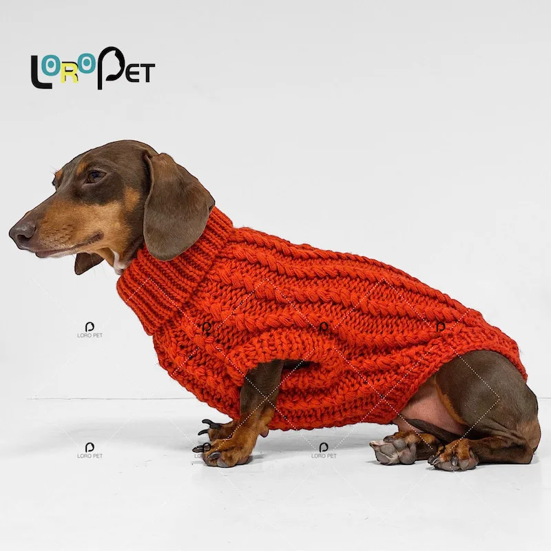 Manufacturer wholesale multi-colors warm soft winter sweater pet dog clothes