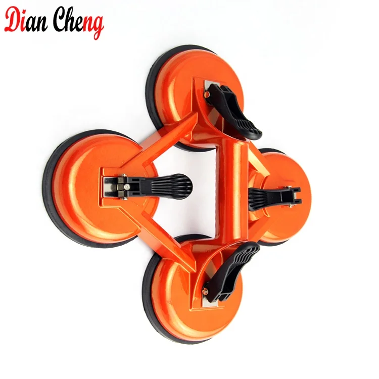 Лидер продаж, алюминиевый ручной инструмент с четырьмя когтями, присоска для стекла и плитки