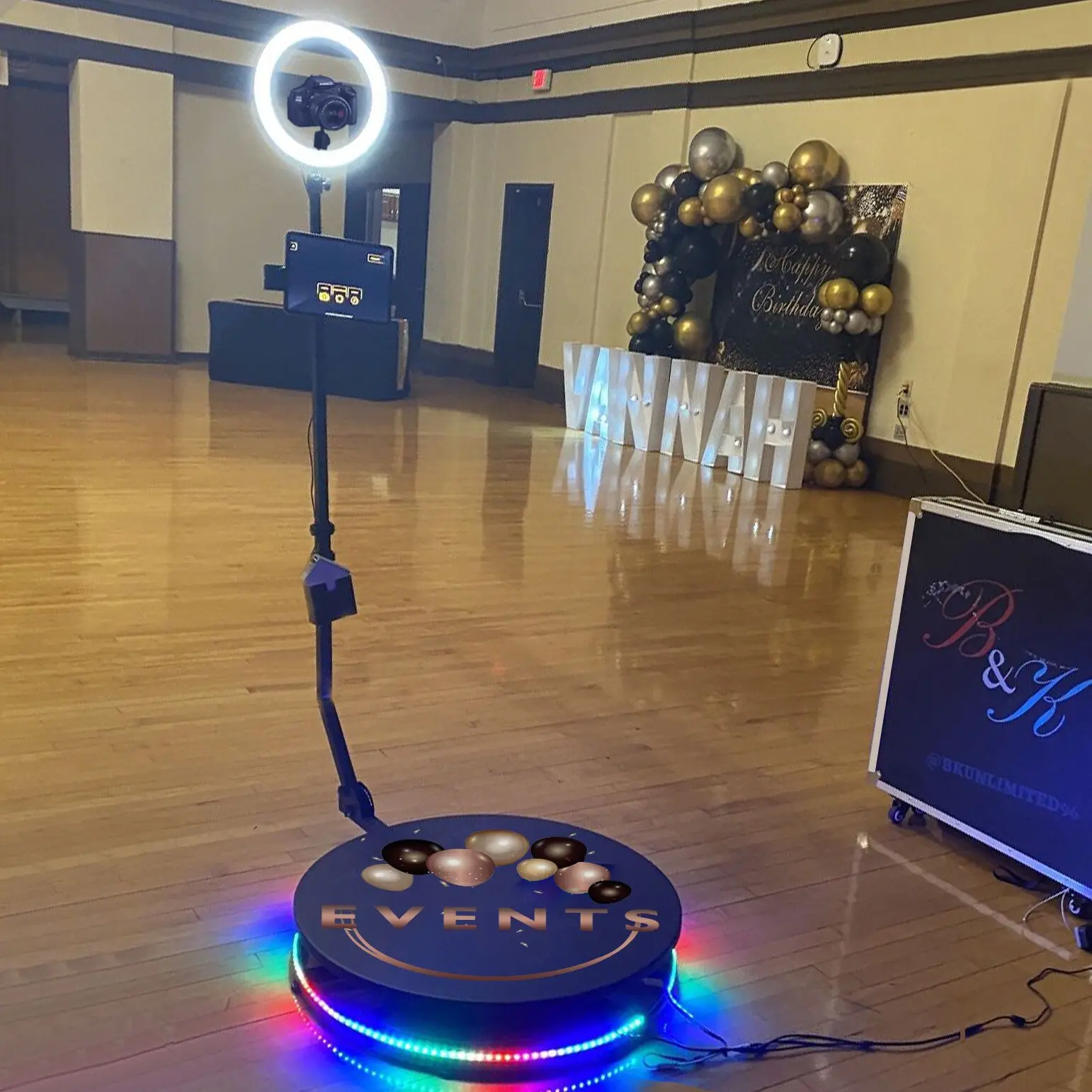 piece video camara 360 video & photo booth stand up curtain manuel fantasy eagle cube supplies transport i closed air water